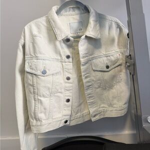 White Denim Jacket